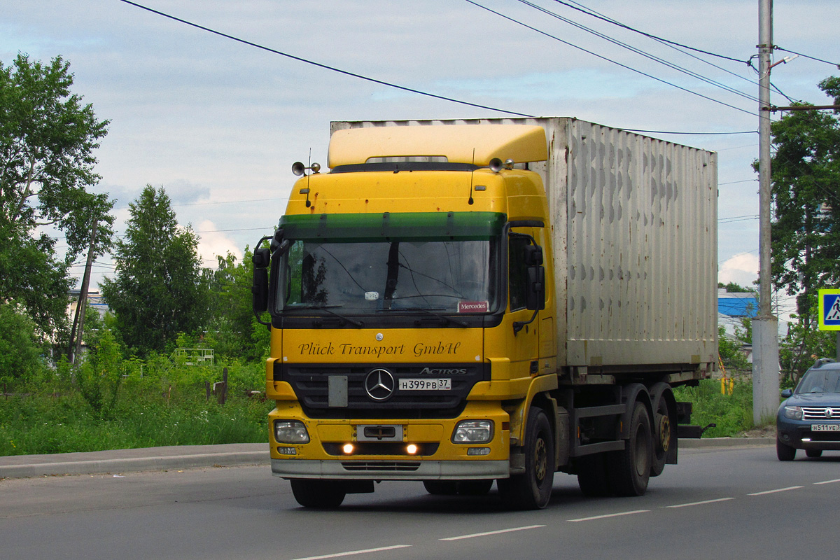 Ивановская область, № Н 399 РВ 37 — Mercedes-Benz Actros ('2003)