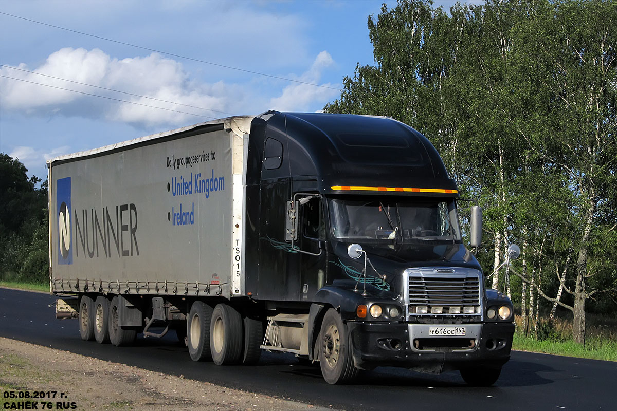 Самарская область, № У 616 ОС 163 — Freightliner Century Class