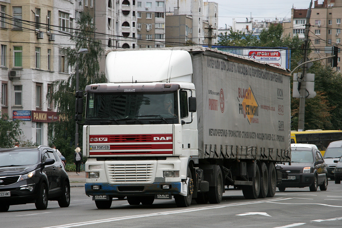 Киев, № АА 9585 ЕВ — DAF 95XF FT