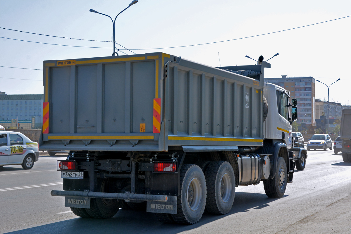 Чувашия, № Е 342 ТМ 21 — Scania ('2011) P400