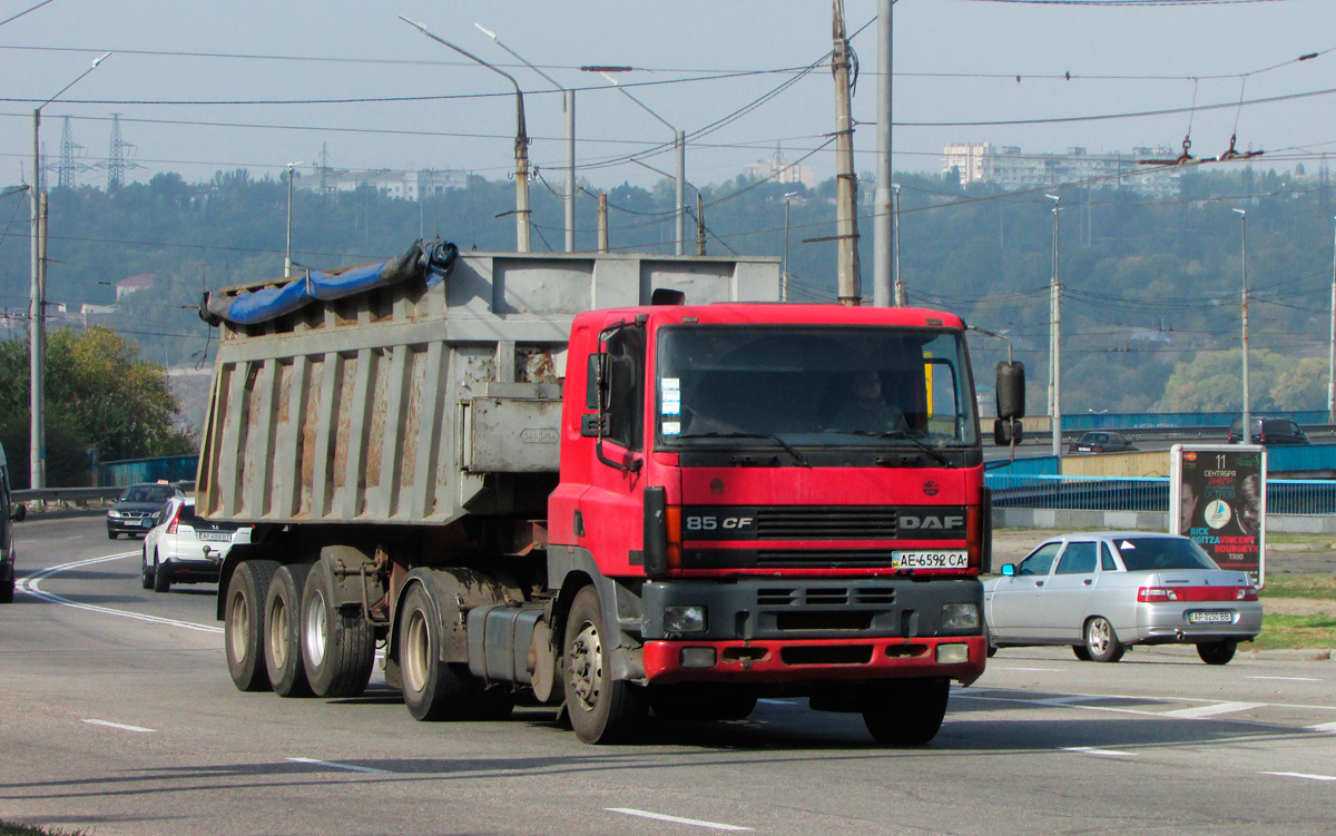 Днепропетровская область, № АЕ 6592 СА — DAF 85 (CF) FT