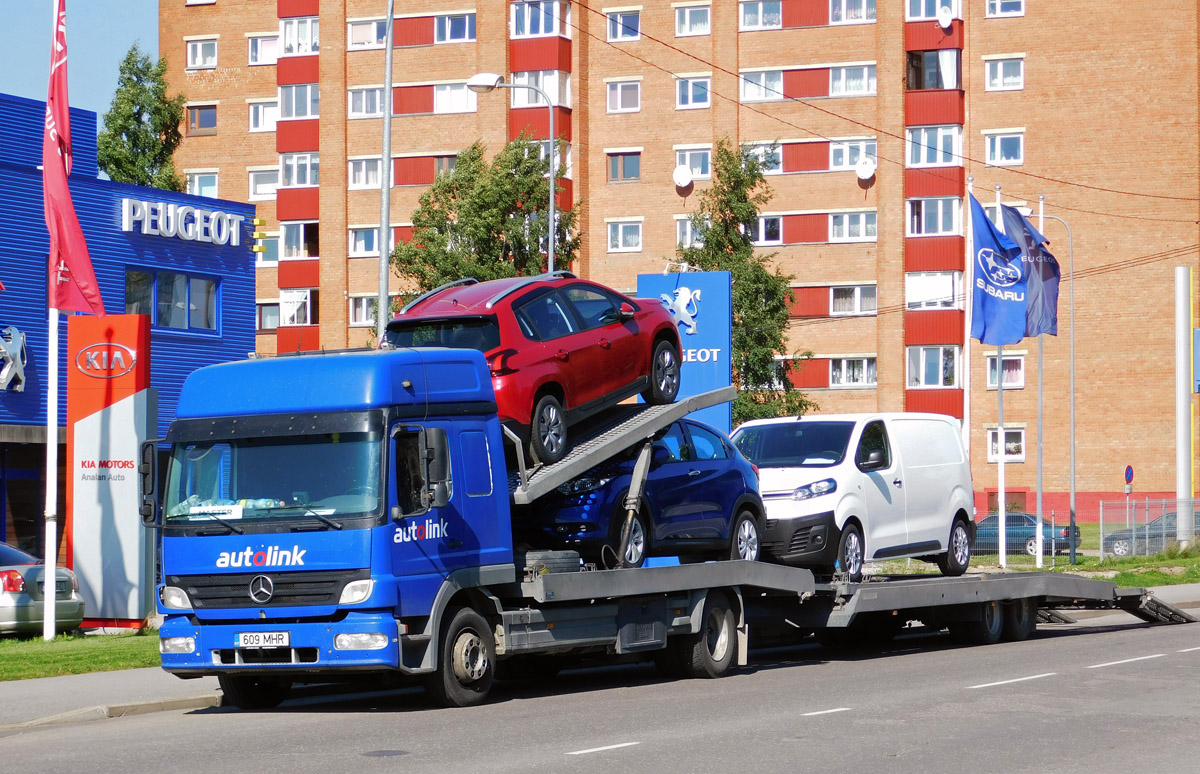 Эстония, № 609 MHR — Mercedes-Benz Atego (общ.м)