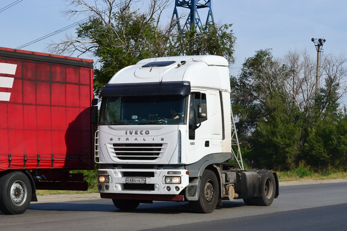 Волгоградская область, № С 684 УВ 34 — IVECO Stralis ('2002) 430