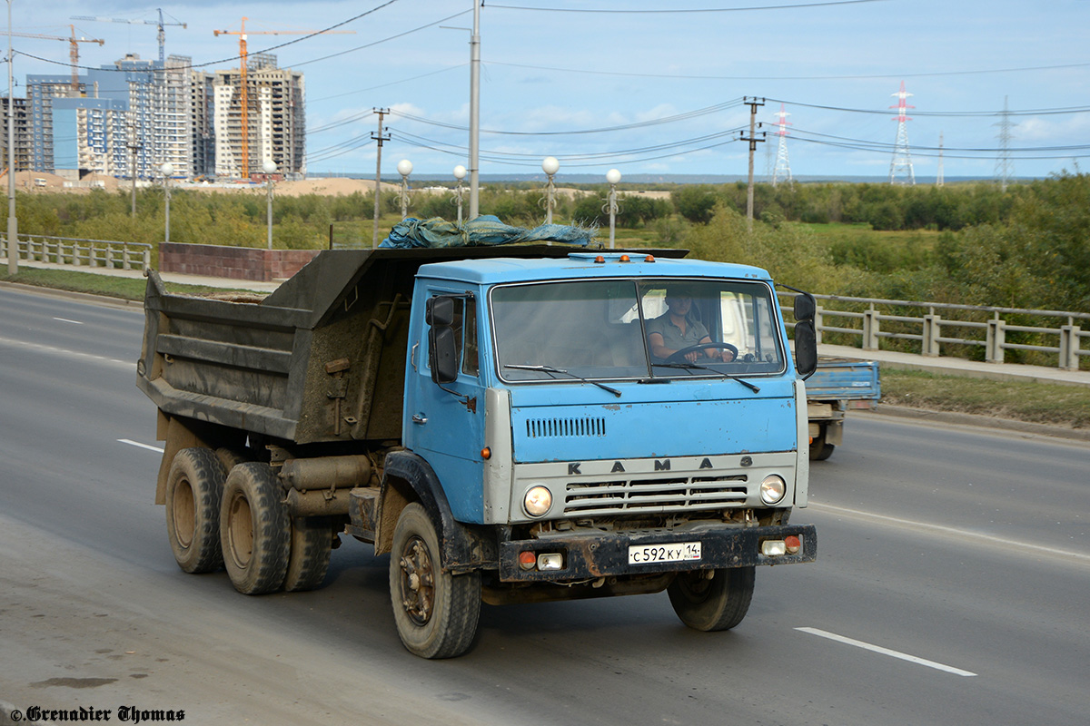 Саха (Якутия), № С 592 КУ 14 — КамАЗ-5320