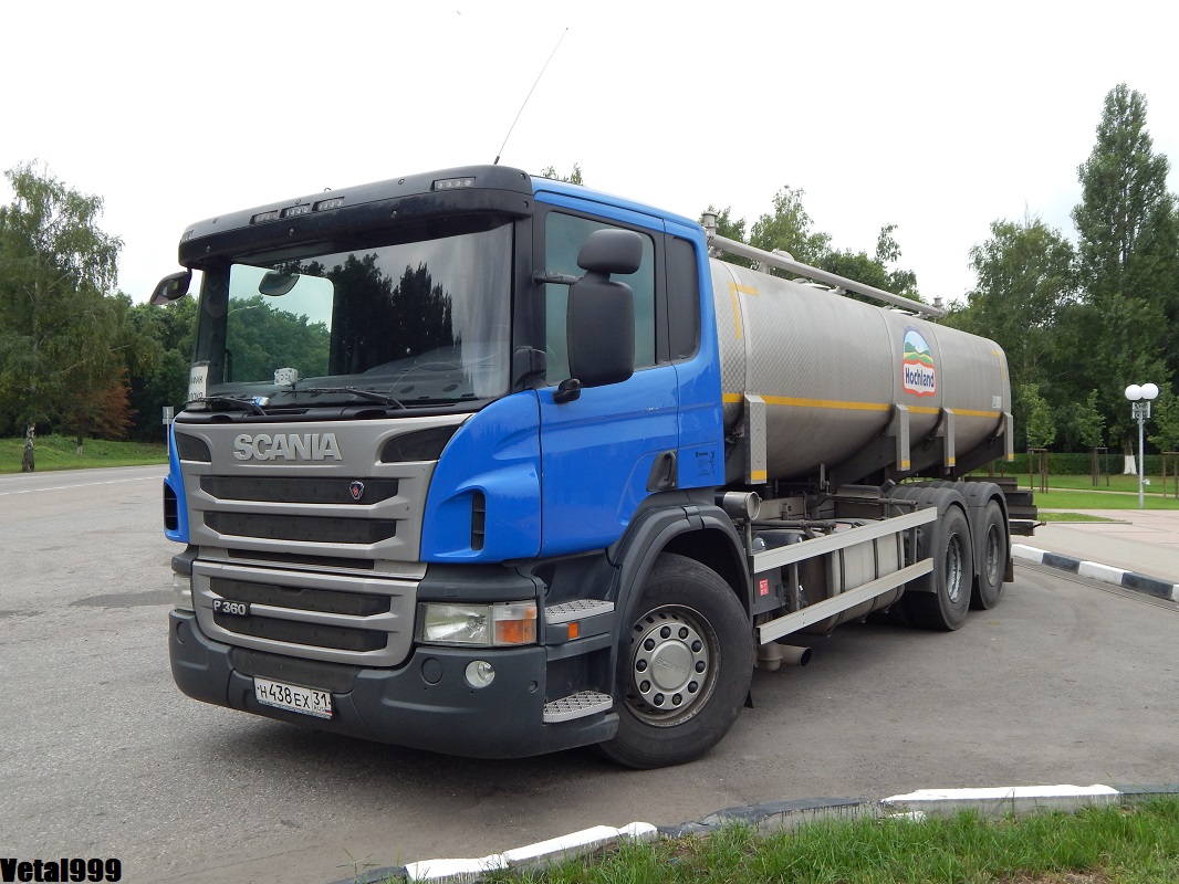 Белгородская область, № Н 438 ЕХ 31 — Scania ('2011) P360