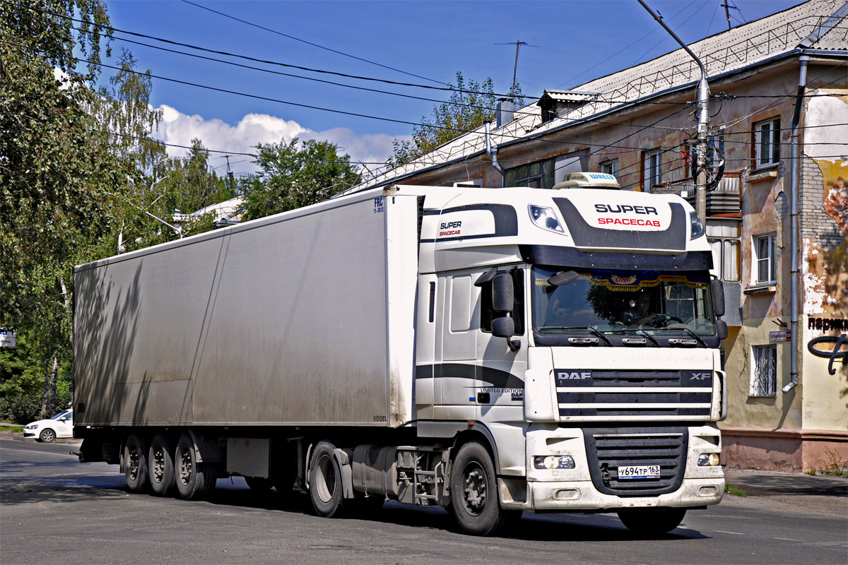 Самарская область, № У 694 ТР 163 — DAF XF105 FT