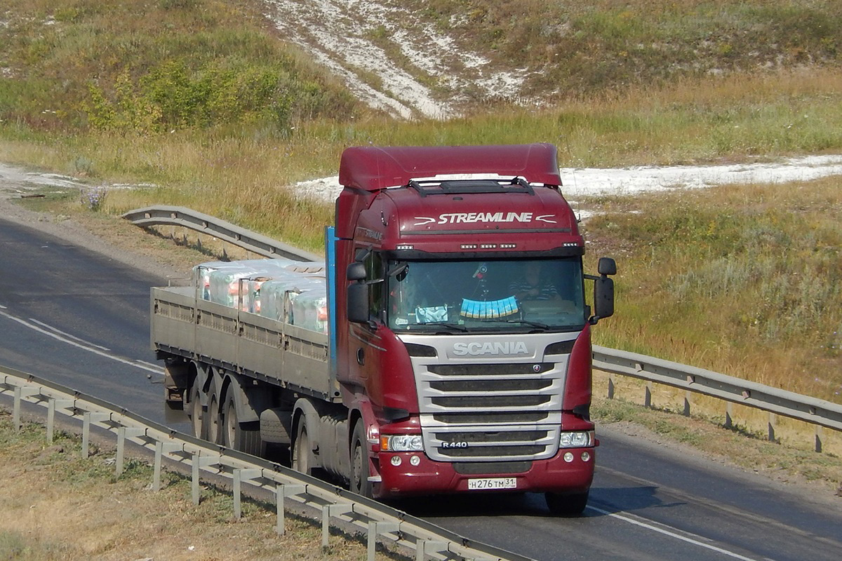 Белгородская область, № Н 276 ТМ 31 — Scania ('2013) R440