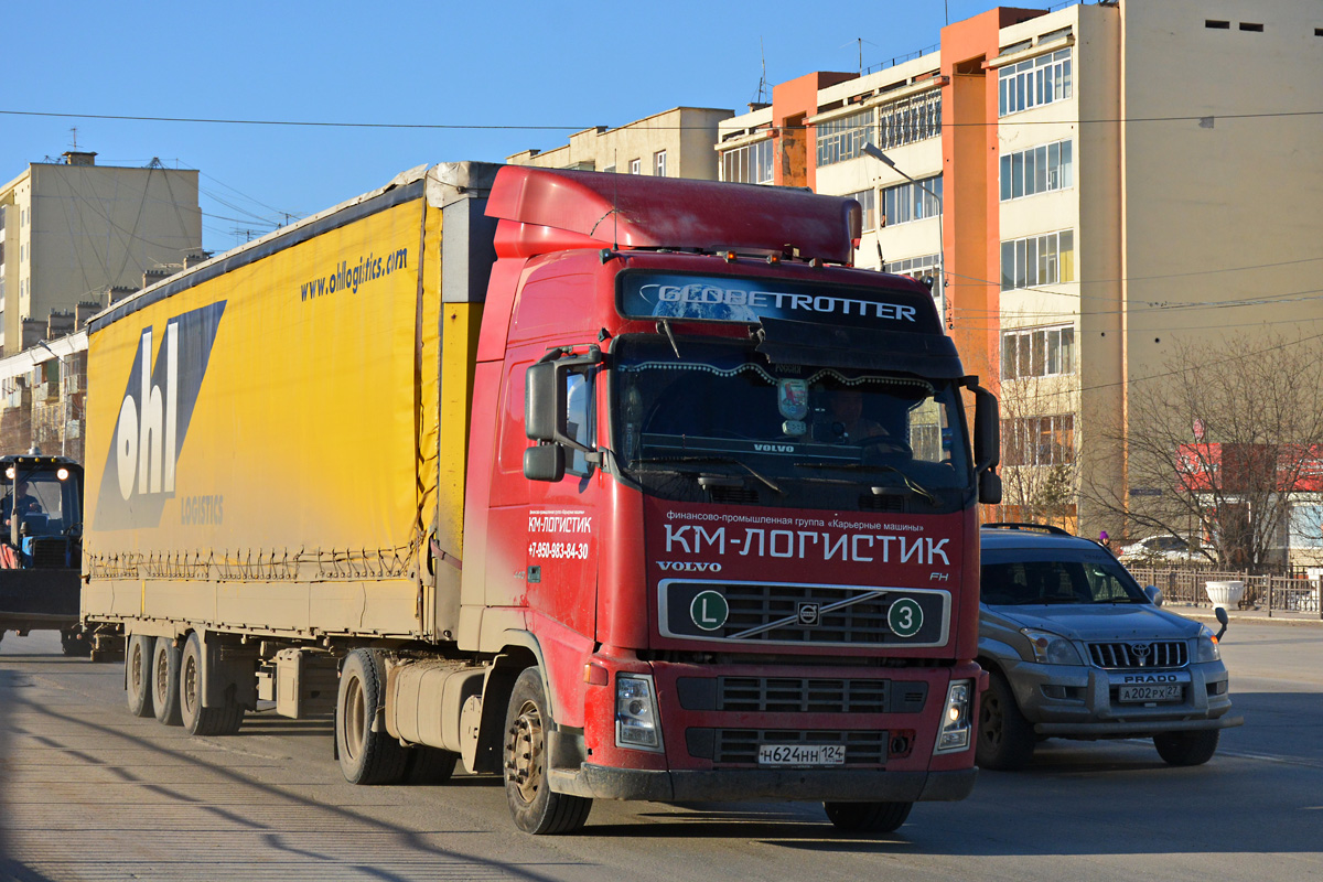 Красноярский край, № Н 624 НН 124 — Volvo ('2002) FH12.440