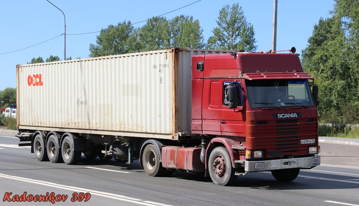 Ленинградская область, № С 479 ТК 47 — Scania (II) R143H