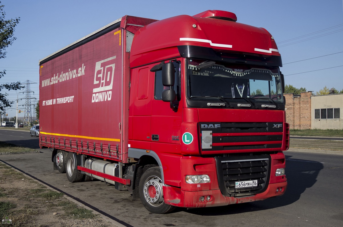 Восточно-Казахстанская область, № 656 MWA 16 — DAF XF105 FAR