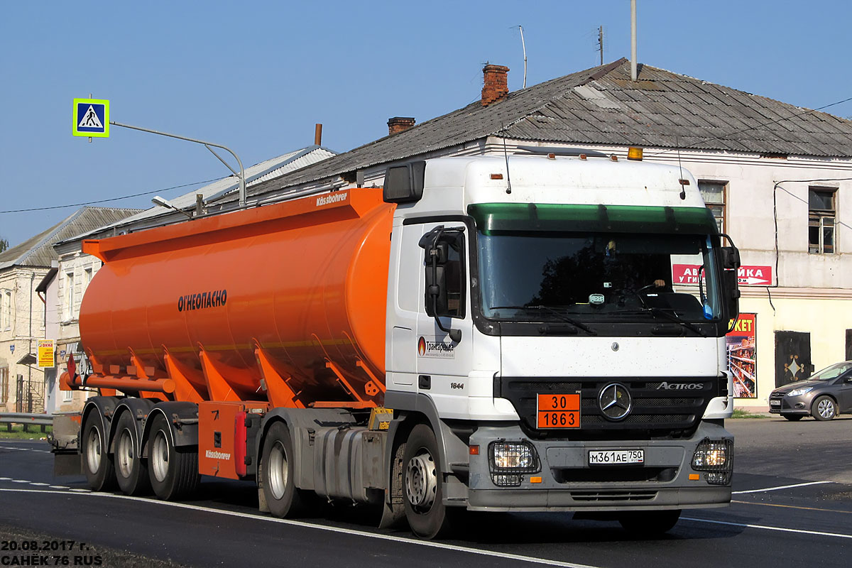 Московская область, № М 361 АЕ 750 — Mercedes-Benz Actros ('2003) 1844