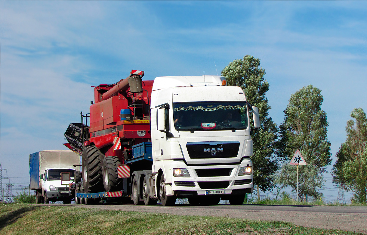 Полтавская область, № ВІ 6340 СН — MAN TGX ('2007) 26.440