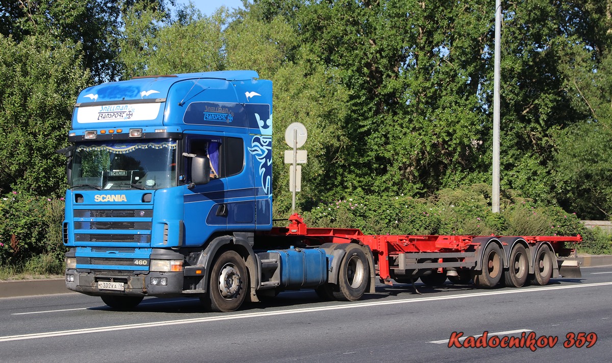 Санкт-Петербург, № О 302 КА 78 — Scania ('1996) R144G