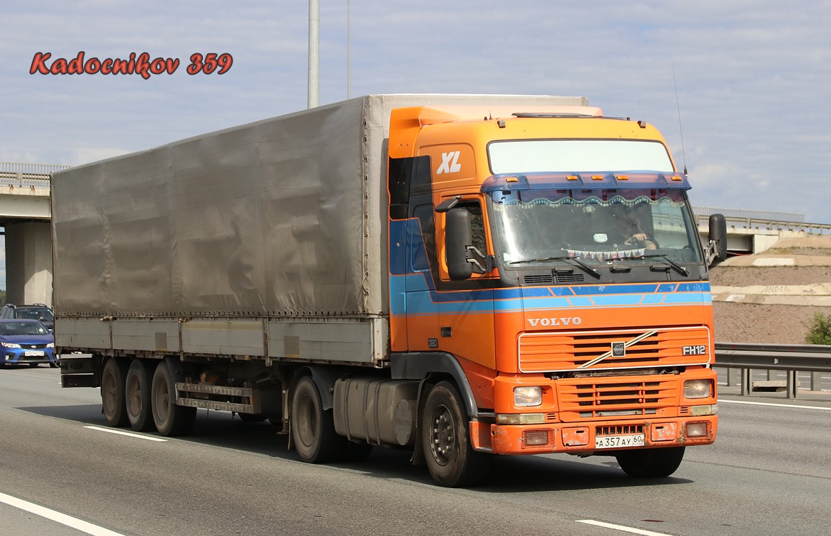 Псковская область, № А 357 АУ 60 — Volvo ('1993) FH12.380