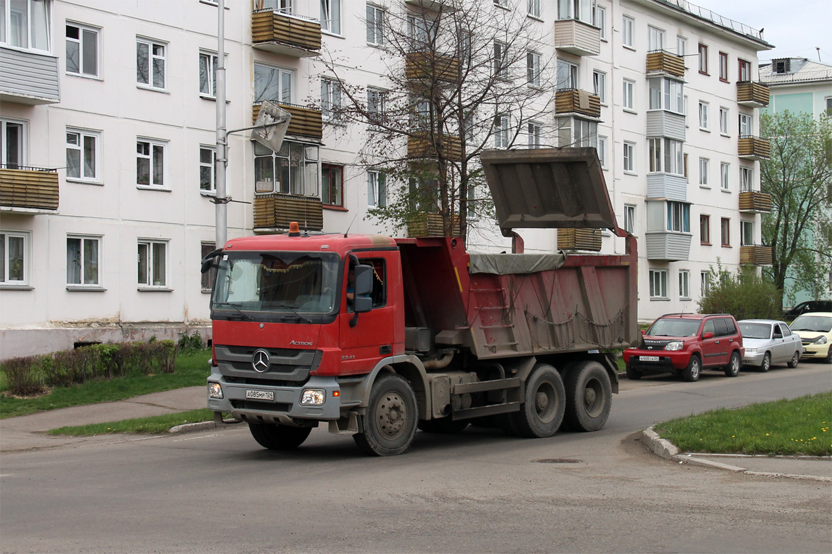 Красноярский край, № А 085 МР 124 — Mercedes-Benz Actros '09 3341 [Z9M]