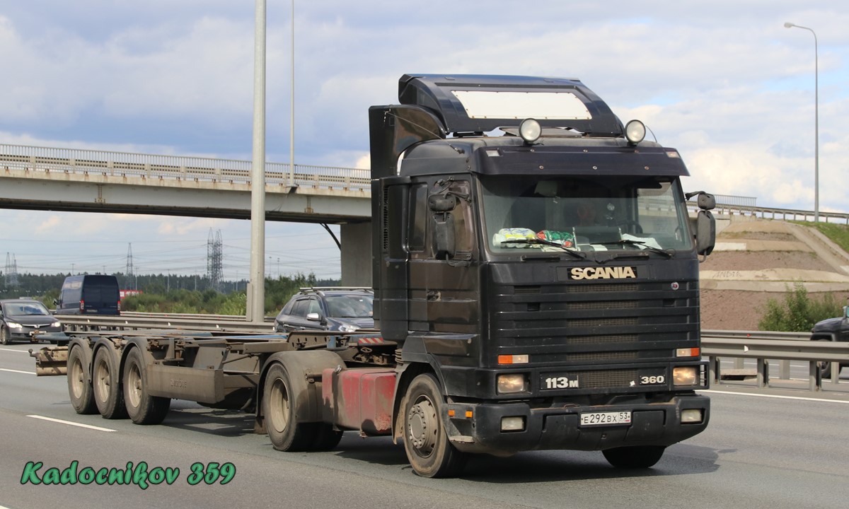 Новгородская область, № Е 292 ВХ 53 — Scania (III) R113M