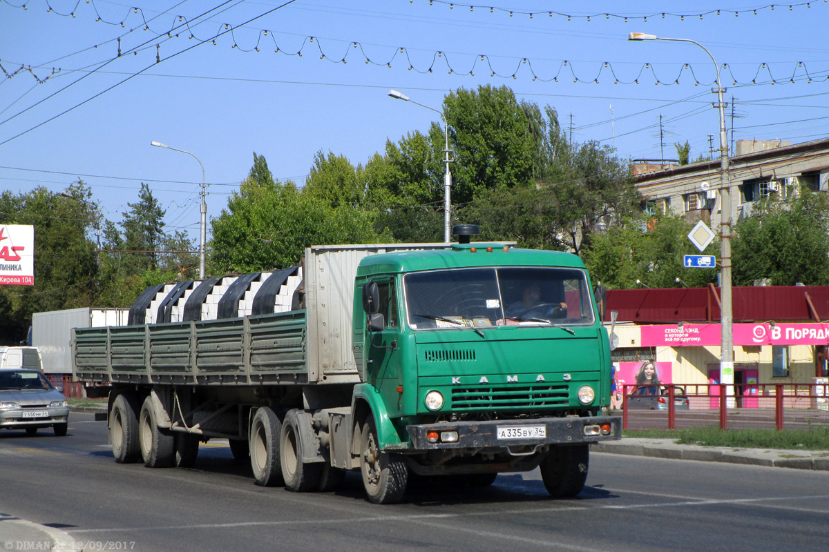 Волгоградская область, № А 335 ВУ 34 — КамАЗ-5410