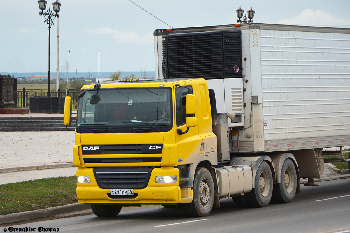 Саха (Якутия), № С 211 КМ 14 — DAF CF85 FTT