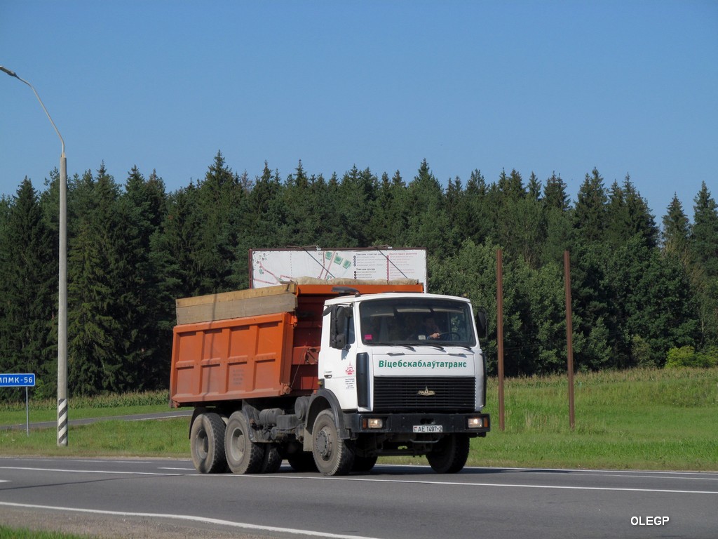 Витебская область, № АЕ 1497-2 — МАЗ-5516 (общая модель)