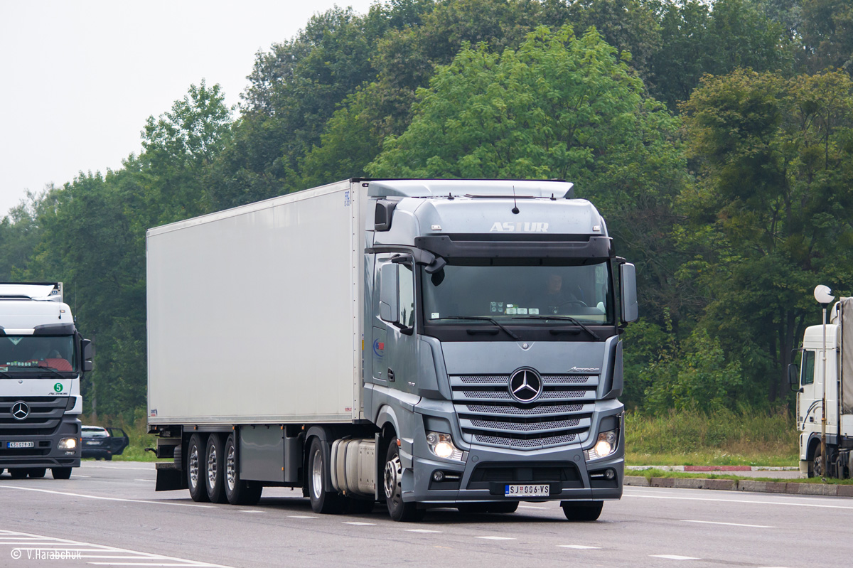 Сербия, № SJ 006-VS — Mercedes-Benz Actros ('2011) 1845