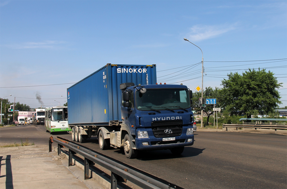 Красноярский край, № В 278 НР 124 — Hyundai Power Truck HD500