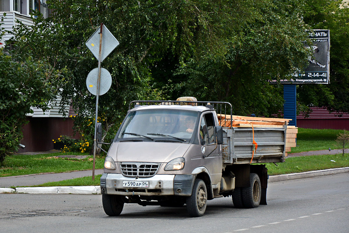 Алтай, № У 590 АР 04 — ГАЗ-33104 "Валдай"