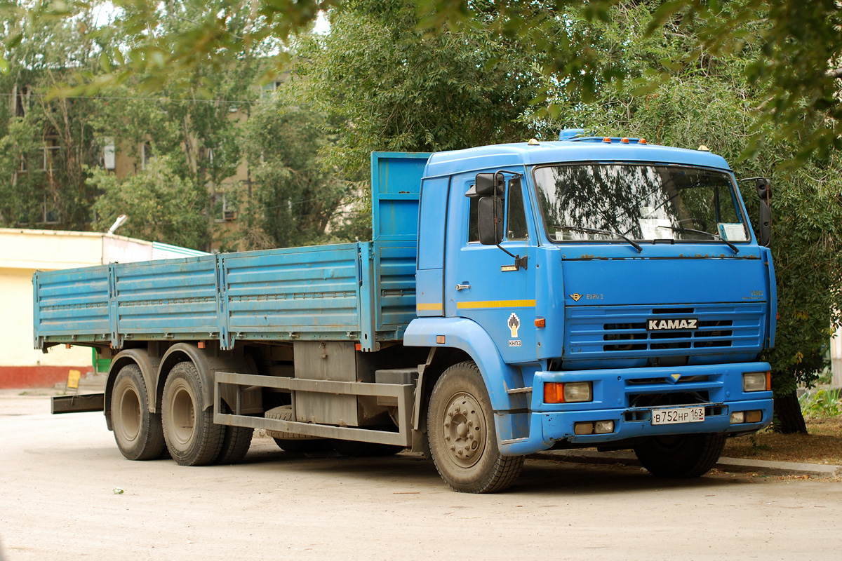 Самарская область, № В 752 НР 163 — КамАЗ-65117 [651170]