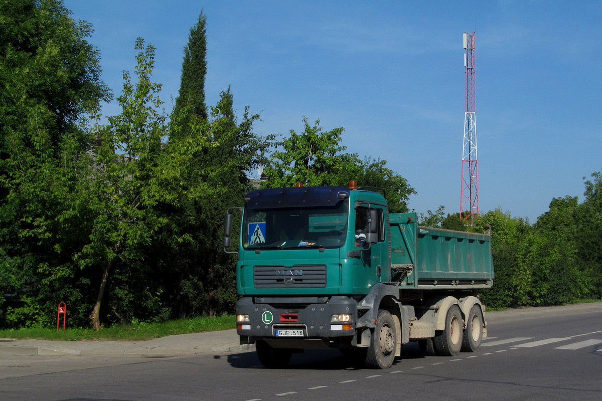 Литва, № GJE 516 — MAN TGA (общая модель)