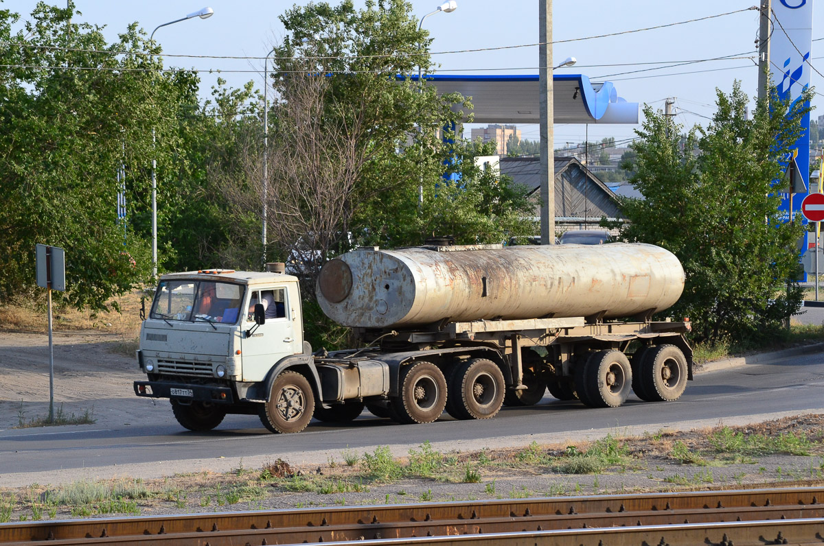 Волгоградская область, № О 817 ТТ 34 — КамАЗ-55111 [551110]