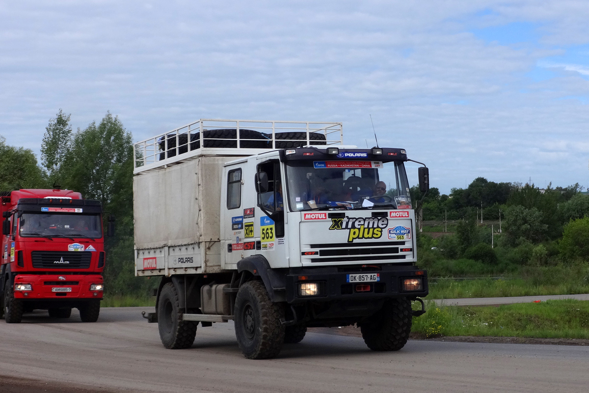 Франция, № DK-857-AG — IVECO EuroCargo ('1991); Ралли Шёлковый Путь (Башкортостан)