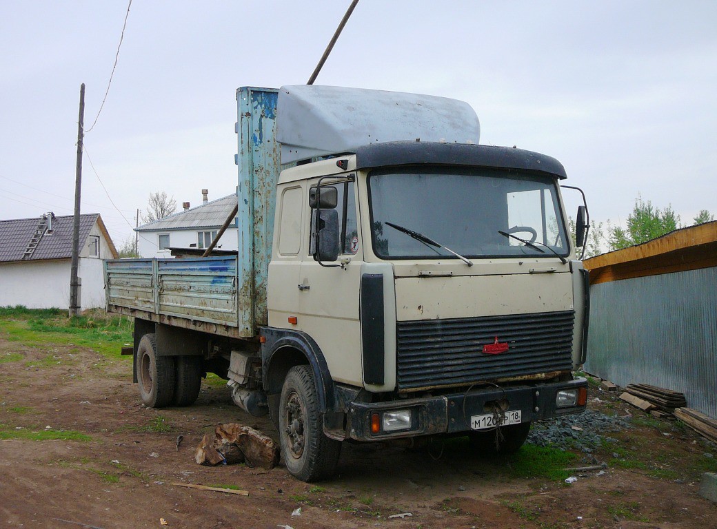 Удмуртия, № М 120 ЕР 18 — МАЗ-5336 (общая модель)