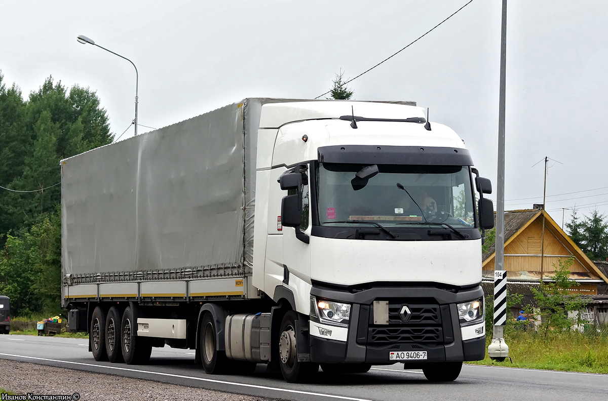 Минск, № АО 9406-7 — Renault T-Series ('2013)