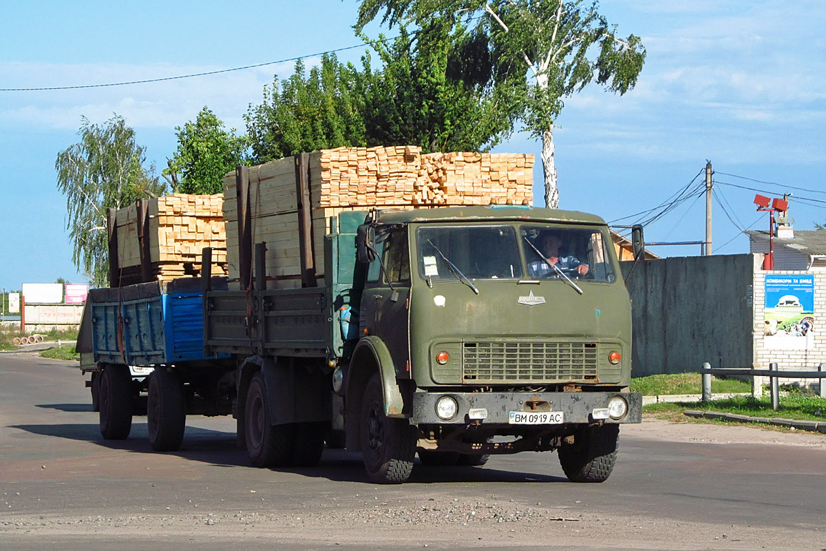 Сумская область, № ВМ 0919 АС — МАЗ-5334