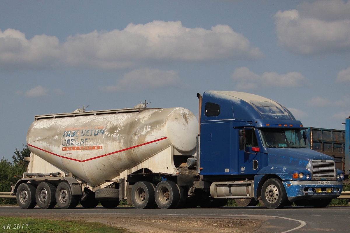 Волгоградская область, № У 378 РР 34 — Freightliner Century Class