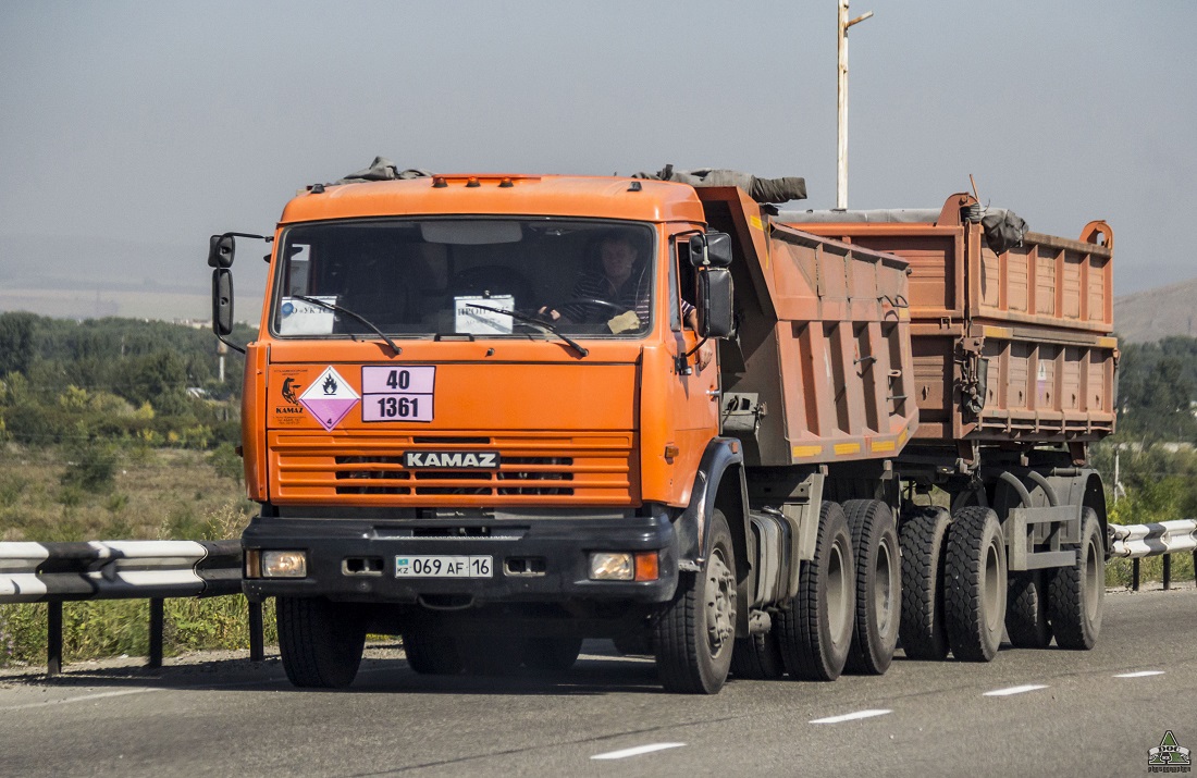 Восточно-Казахстанская область, № 069 AF 16 — КамАЗ-55111-15 [55111R]