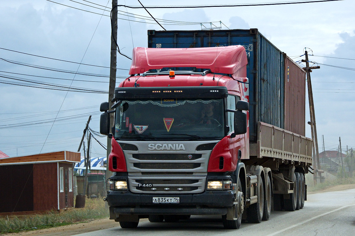 Саха (Якутия), № А 835 КТ 14 — Scania ('2011) P440