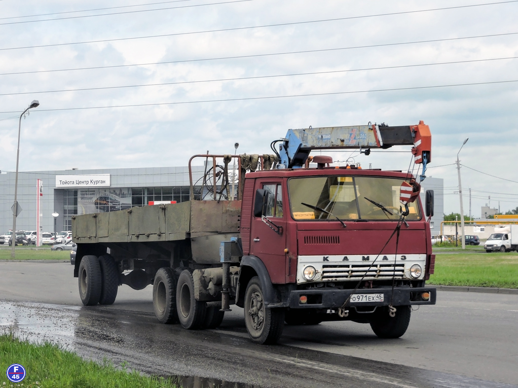 Курганская область, № О 971 ЕХ 45 — КамАЗ-5410