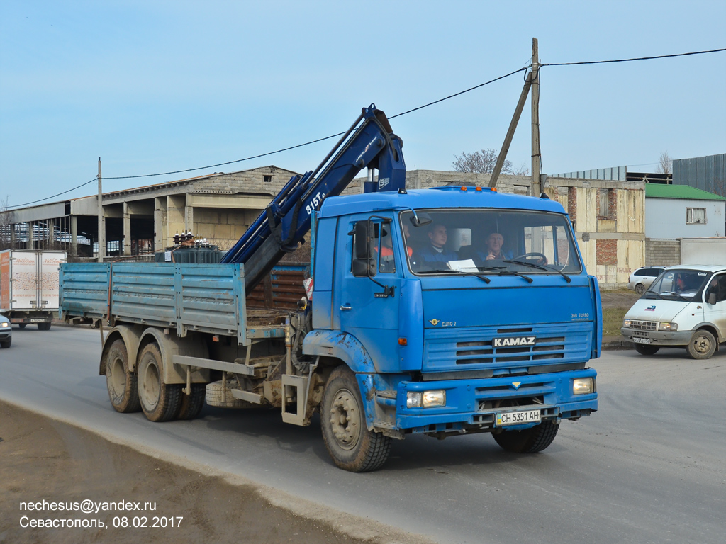 Севастополь, № СН 5351 АН — КамАЗ-65117 [651170]