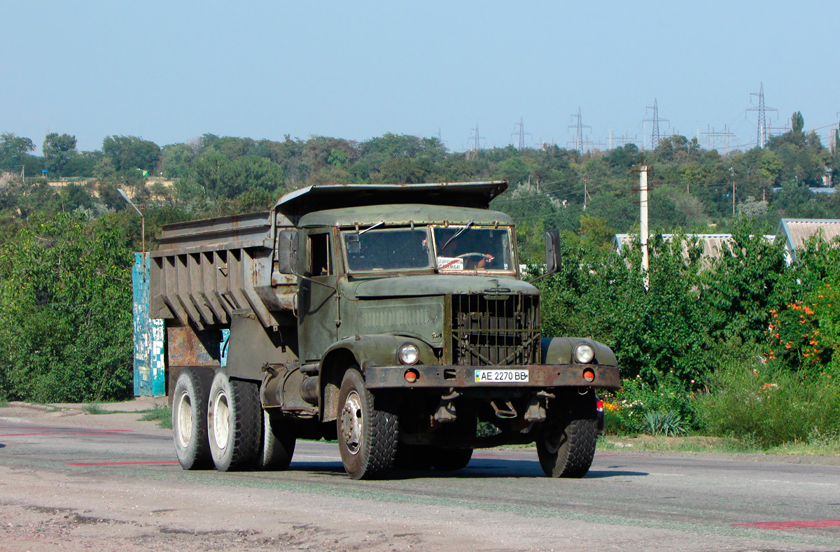 Днепропетровская область, № АЕ 2270 ВВ — КрАЗ-256Б1