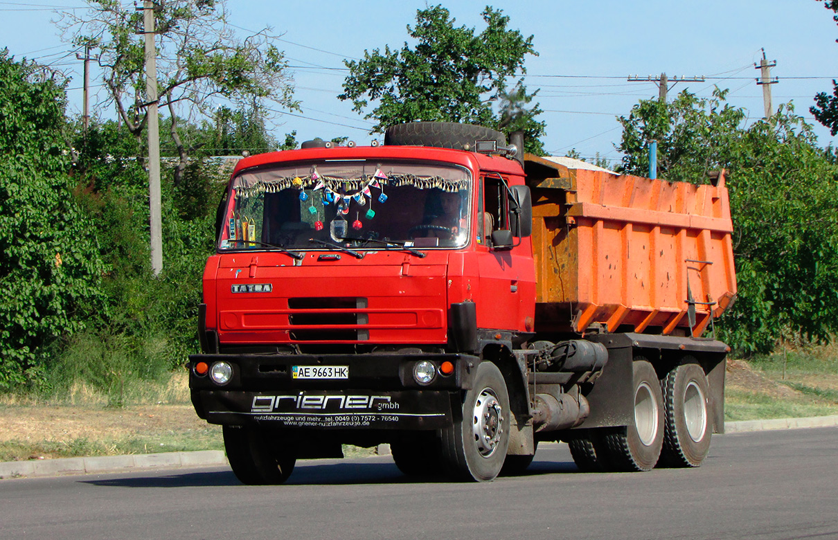 Днепропетровская область, № АЕ 9663 НК — Tatra 815-2 S1