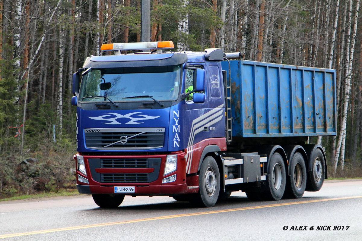 Финляндия, № CJN-239 — Volvo ('2008) FH.540