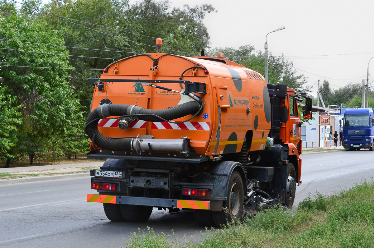 Волгоградская область, № В 554 ХМ 134 — КамАЗ-53605-L4