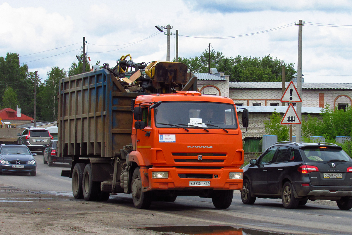 Ивановская область, № А 383 ВР 37 — КамАЗ-65115-A4