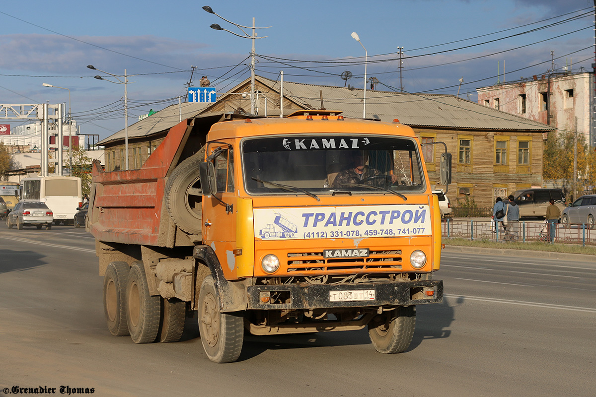 Саха (Якутия), № Т 083 ВТ 14 — КамАЗ-55111 [551110]