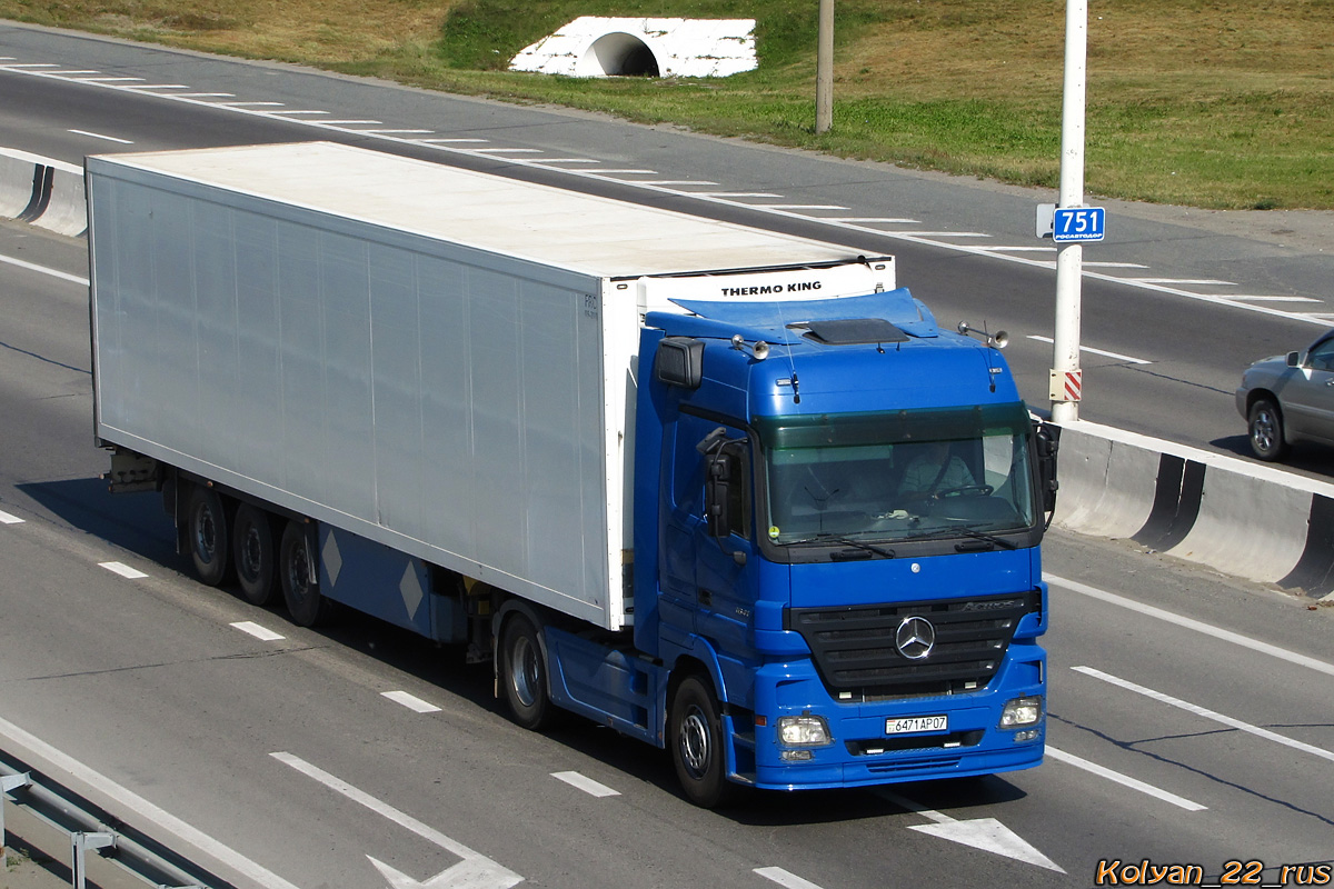 Таджикистан, № 6471 AP 07 — Mercedes-Benz Actros ('2009) 1841