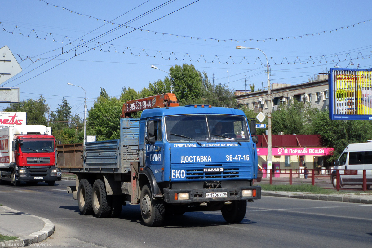 Волгоградская область, № Е 170 МА 30 — КамАЗ-53215-15 [53215R]