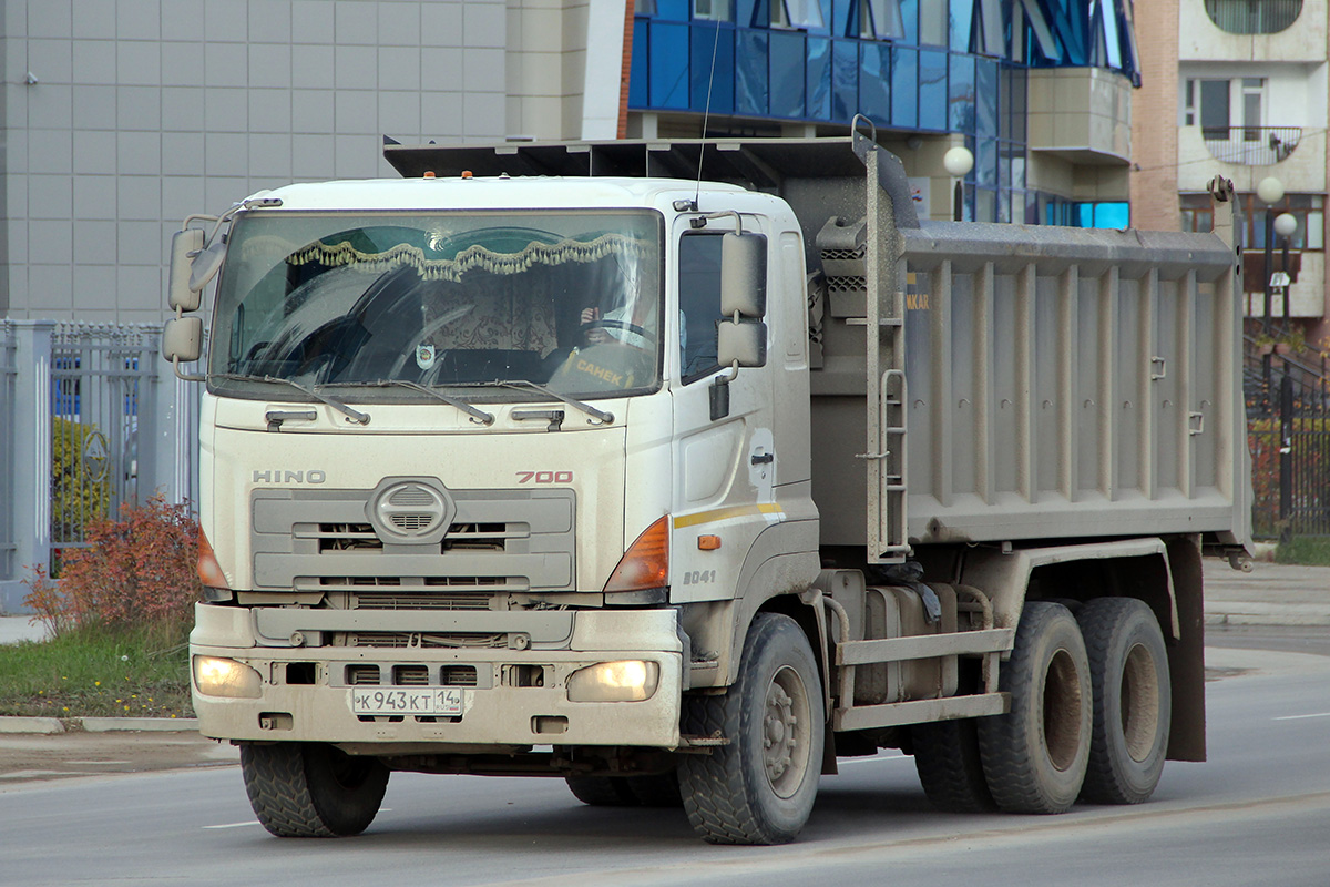 Саха (Якутия), № К 943 КТ 14 — Hino 700