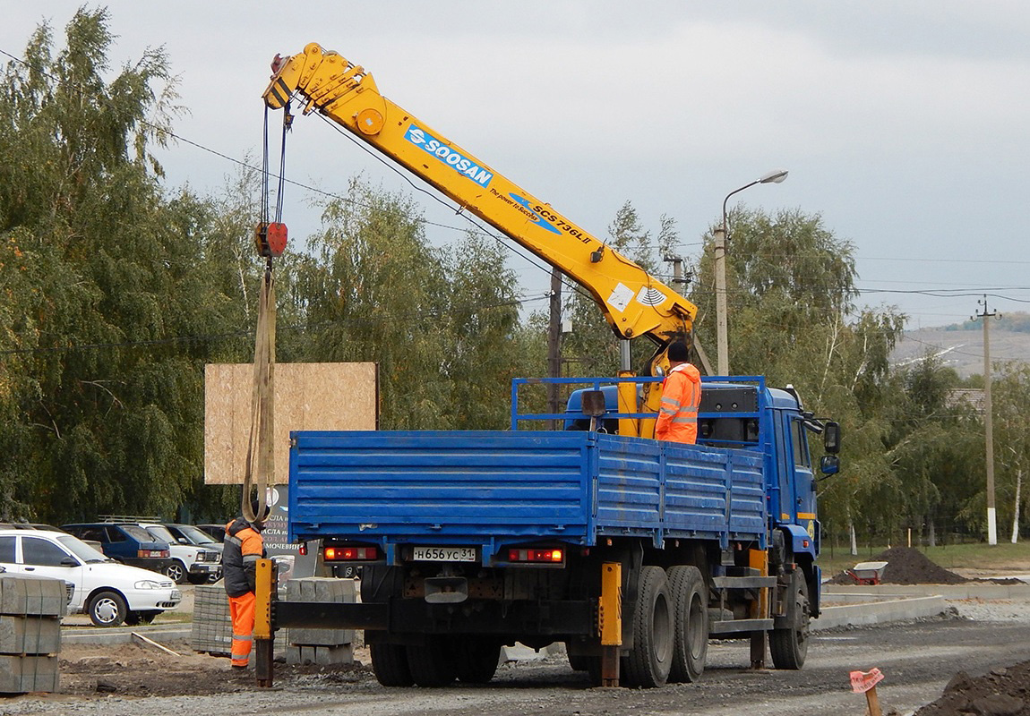 Белгородская область, № Н 656 УС 31 — КамАЗ-65117 (общая модель)