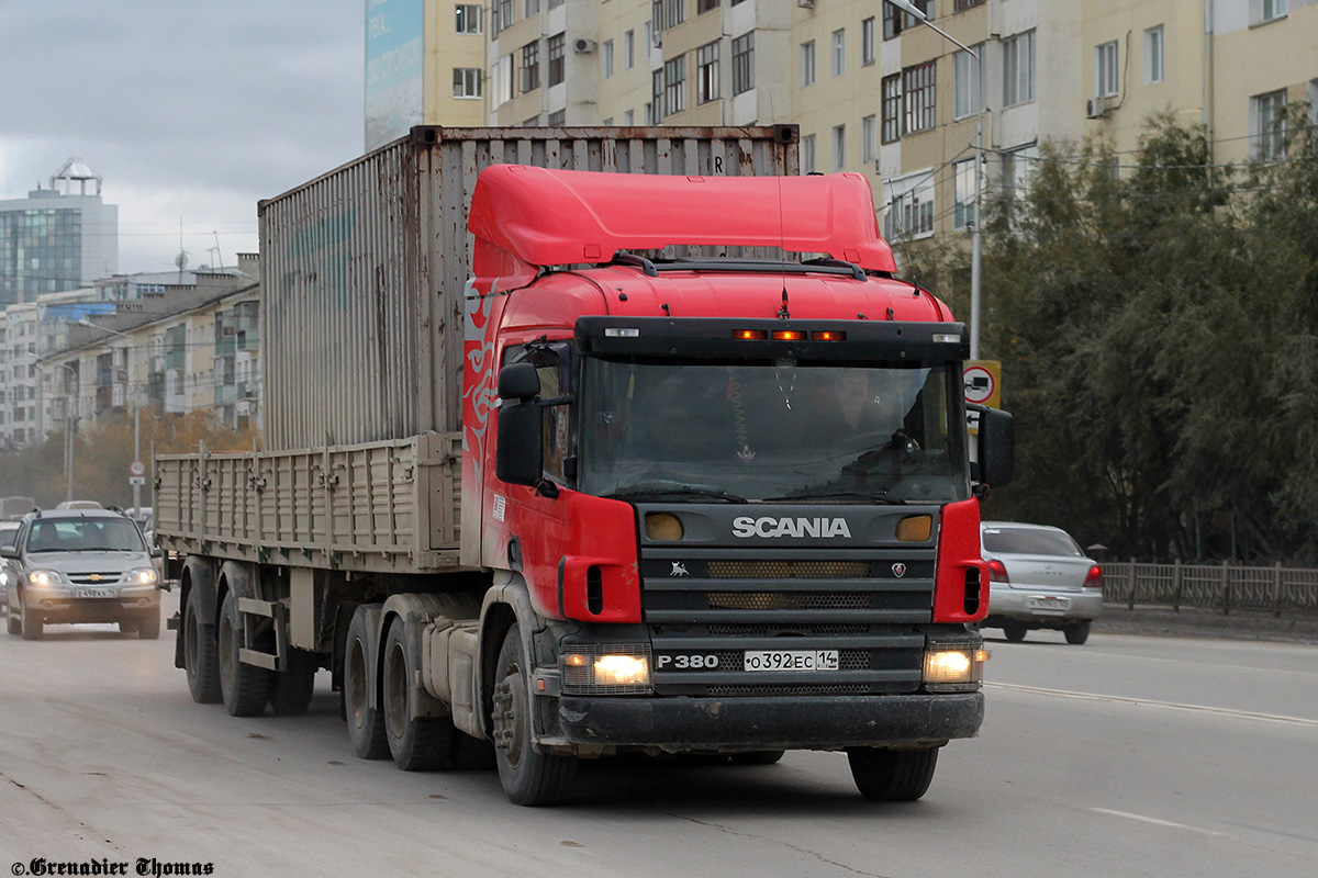 Саха (Якутия), № О 392 ЕС 14 — Scania ('1996) P380