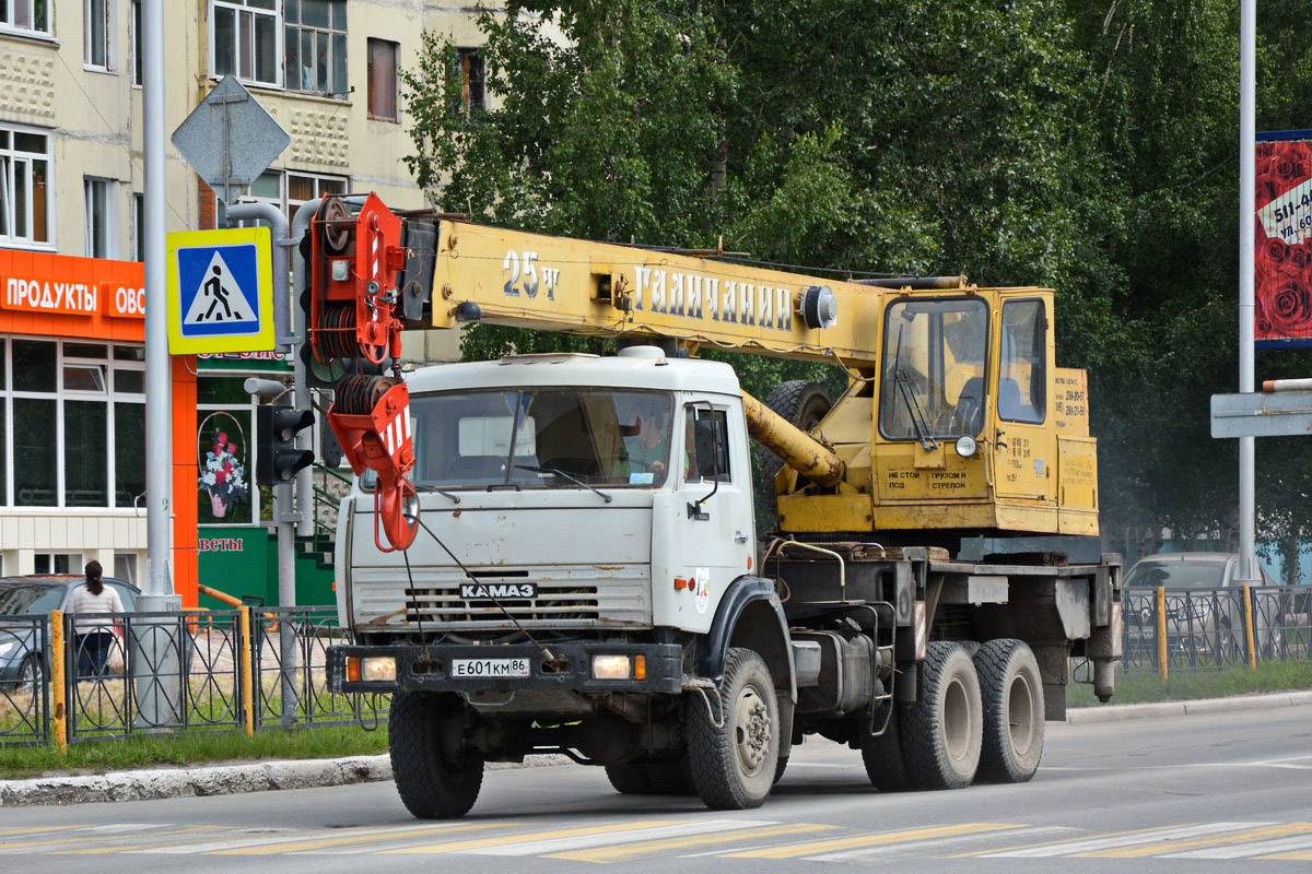 Ханты-Мансийский автоном.округ, № Е 601 КМ 86 — КамАЗ-53228-02 [53228C]